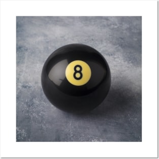 Classic Eight Ball Posters and Art